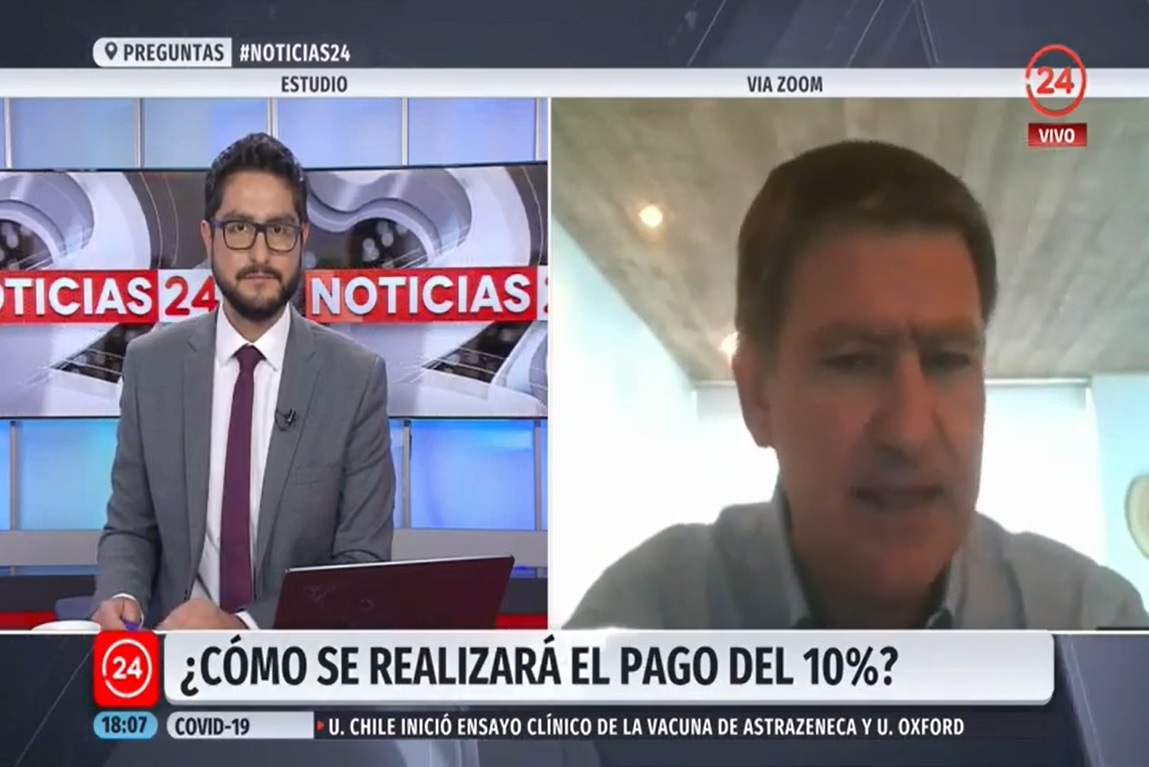 Entrevista a Jaime Munita en 24 Horas