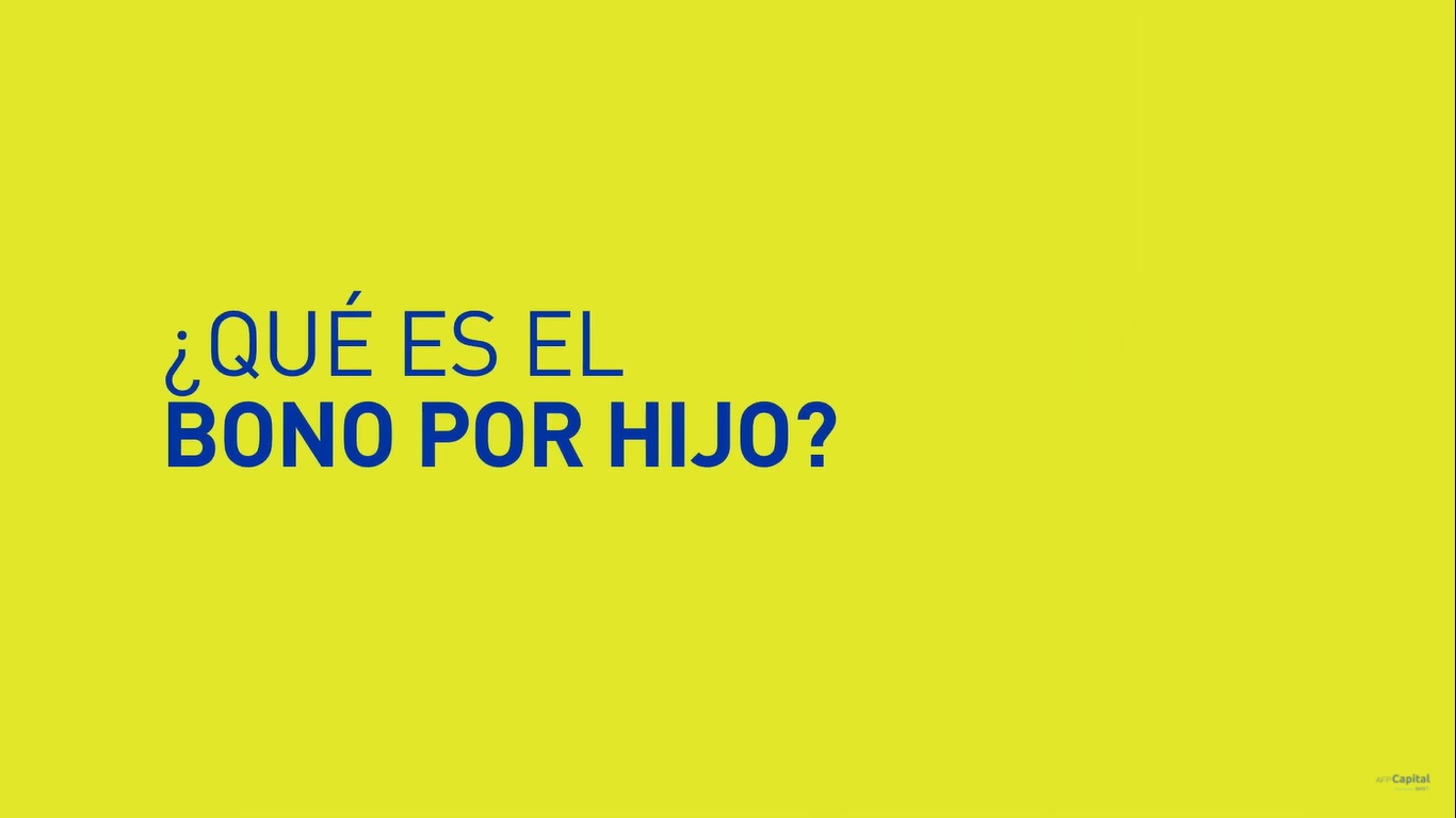 ¿Qué es el Bono por Hijo?