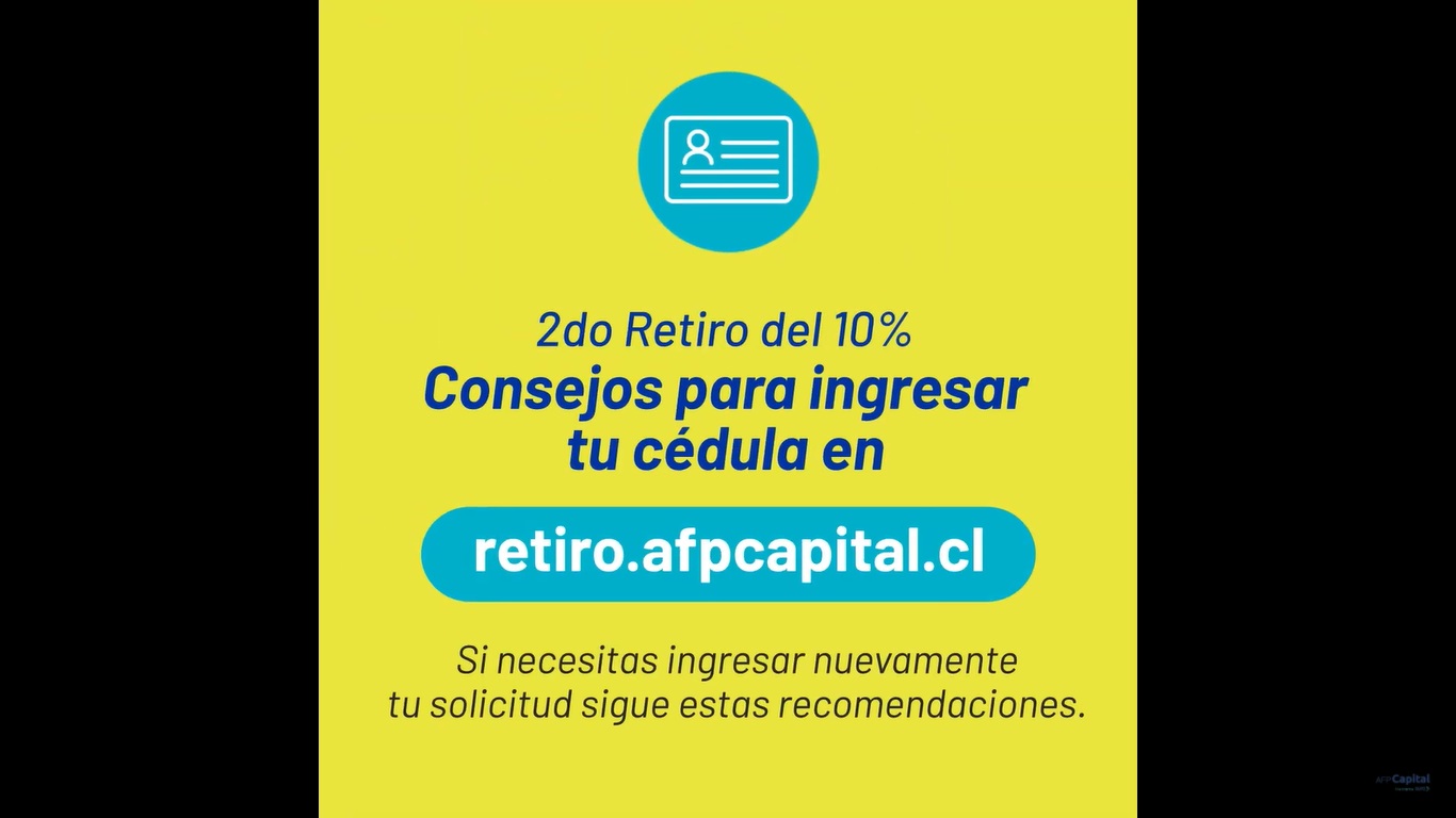 Consejos para ingresar tu cédula en tu 2do Retiro