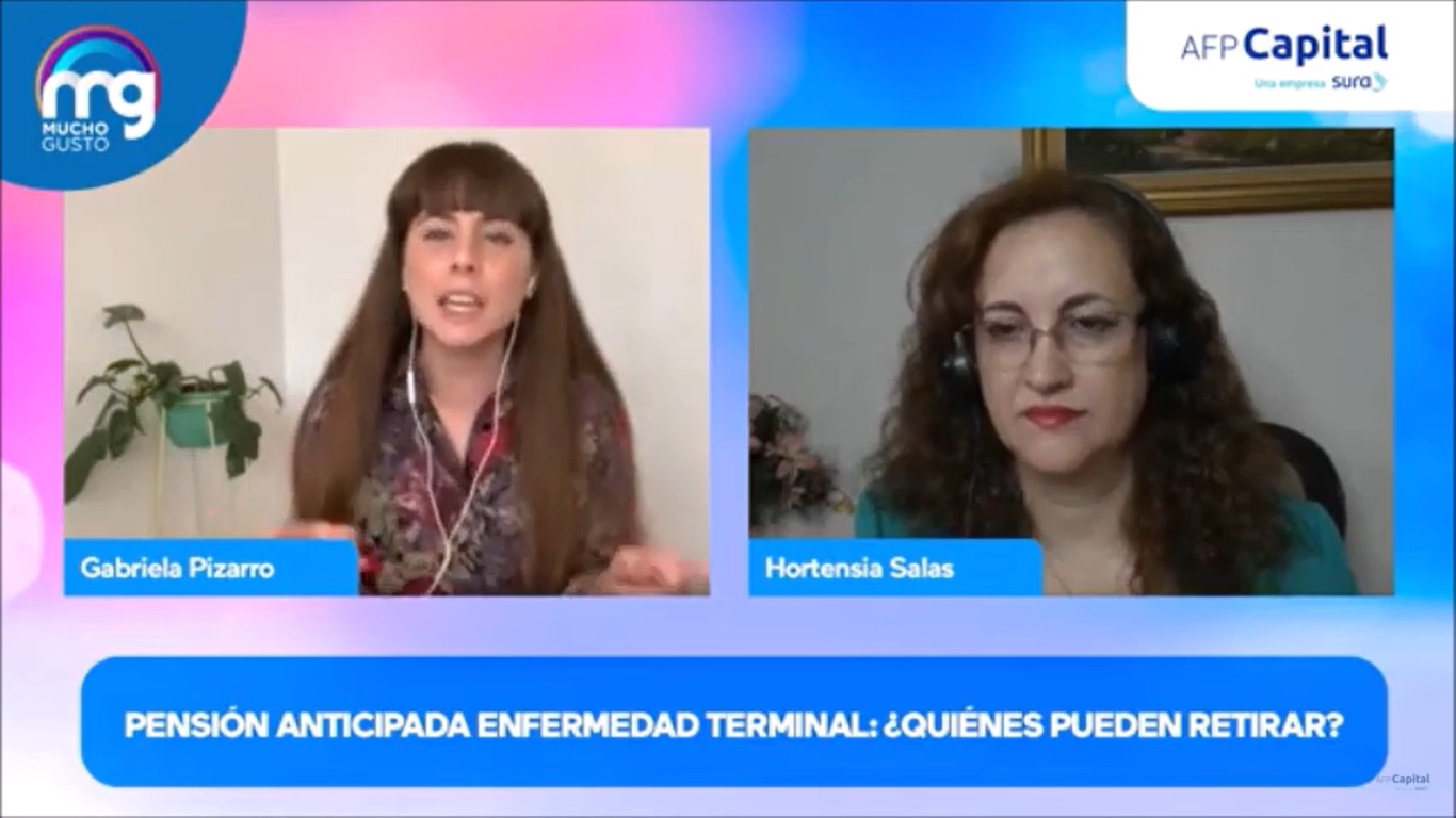 Hortensia Salas - Jefa de Pensiones AFP Capital en MEGA