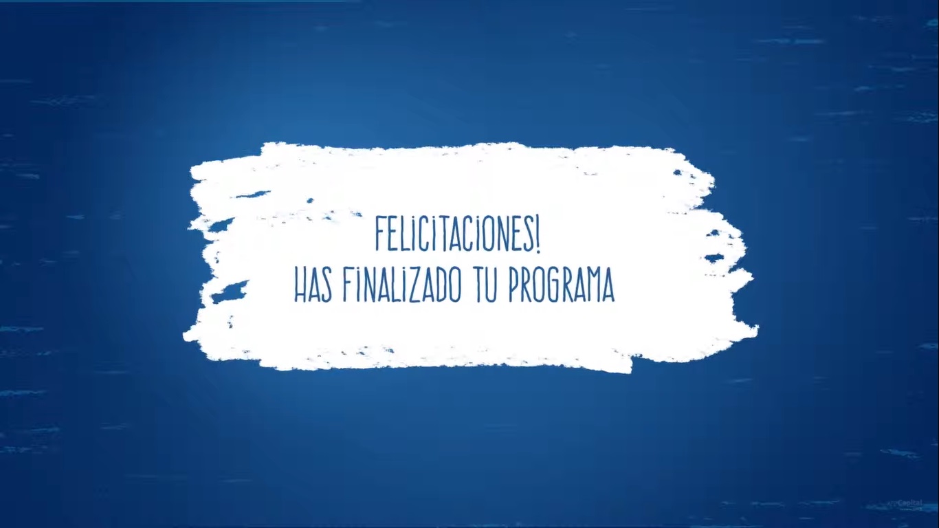 Felicitaciones terminaste tu programa #21Días
