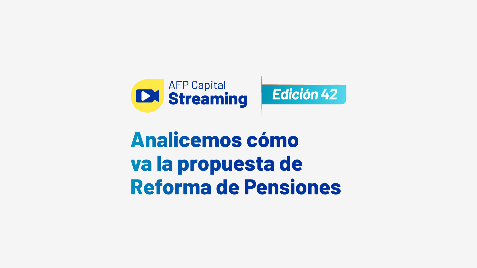 Streaming 42 de AFP Capital